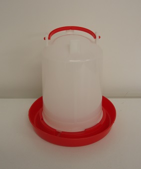AVICO RED AND WHITE 3LT SLEEVE STYLE POULTRY WATERER AVICO RED AND WHITE 3LT SLEEVE STYLE POULTRY WATERER